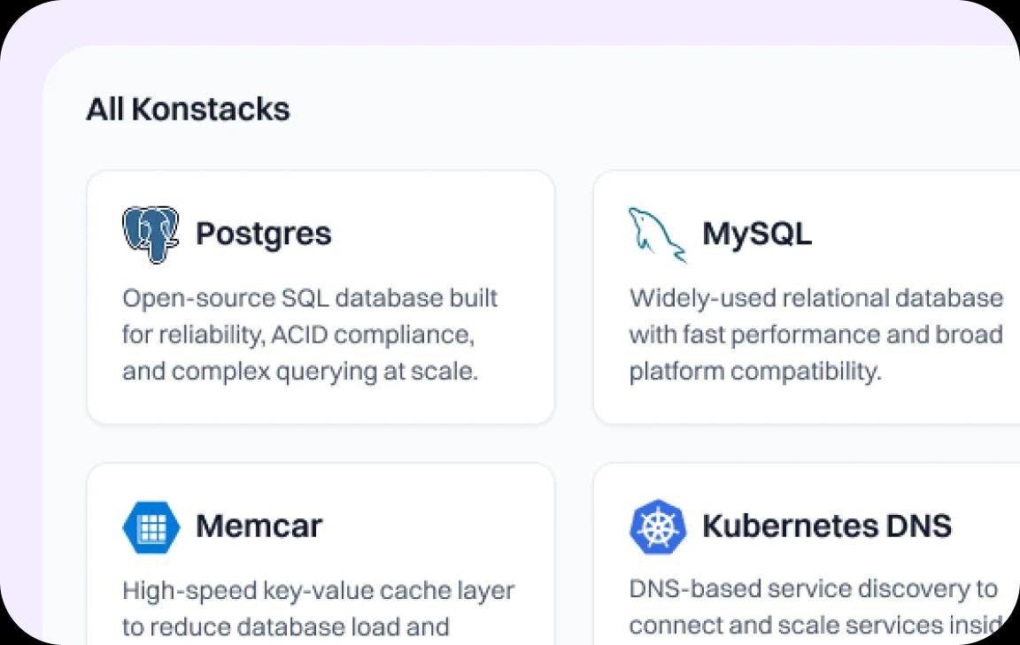 Cloud Deployment & Konstacks